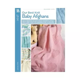 Couverture du produit · Leisure Arts Our Best Knit Baby Afghans Book