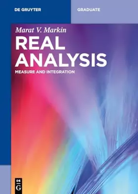 Couverture du produit · Real Analysis: Measure and Integration (De Gruyter Textbook)