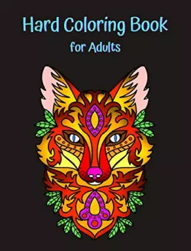 Couverture du produit · Hard Coloring Book for Adults