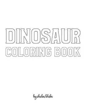 Couverture du produit · Dinosaur Coloring Book for Children - Create Your Own Doodle Cover (8x10 Softcover Personalized Coloring Book / Activity Book)