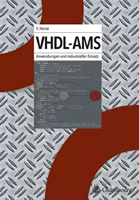 Couverture du produit · VHDL-AMS: Anwendungen und industrieller Einsatz.