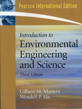 Couverture du produit · Introduction to Environmental Engineering and Science: International Edition