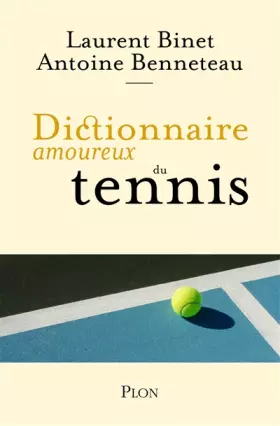 Couverture du produit · Dictionnaire amoureux du tennis