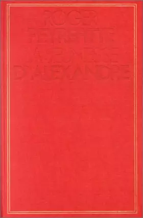 Couverture du produit · Histoire d'Alexandre, tome 1 : La jeunesse d'Alexandre