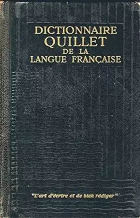 Couverture du produit · Dictionnaire De La Langue Française - l' Art d' Écrire et De Bien Rédiger " - E à O"
