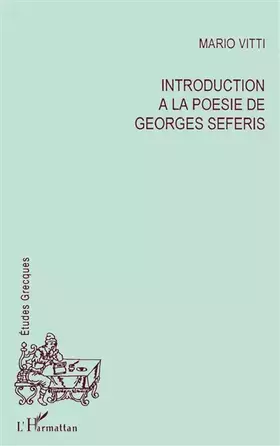 Couverture du produit · Introduction à la poésie de Georges Séféris