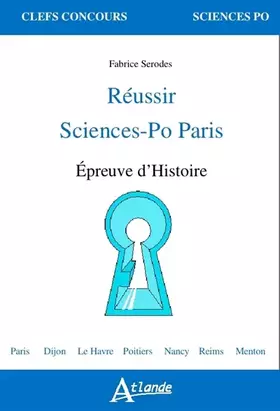 Couverture du produit · Réussir sciences-Po Paris - Epreuve d'histoire