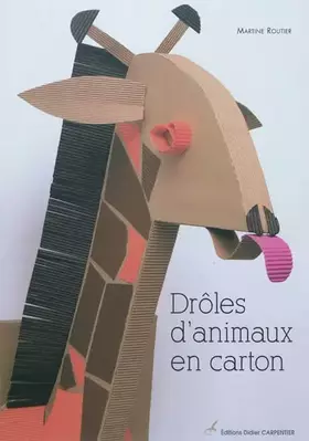 Couverture du produit · Drôles d'animaux en carton
