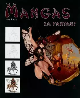 Couverture du produit · Les mangas fantasy, dessiner pas à pas