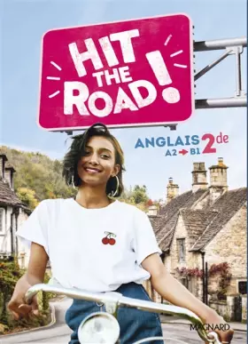 Couverture du produit · Hit the Road! Anglais 2de (2023) - Manuel élève