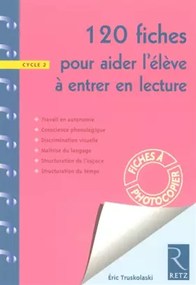 Couverture du produit · 120 fiches pour aider l'élève à entrer en lecture