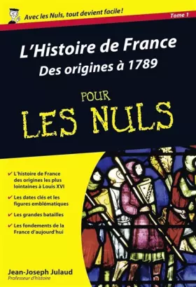 Couverture du produit · L'Histoire de France Poche Pour les Nuls - Des origines à 1789
