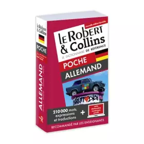 Couverture du produit · Dictionnaire Le Robert & Collins Poche Allemand et sa version numérique à télécharger PC