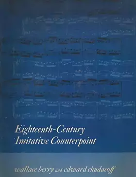 Couverture du produit · Eighteenth Century Initiative Counterpoint (Music