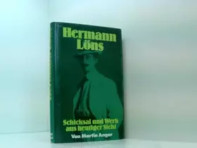 Couverture du produit · hermann löns. schicksal und werk aus heutiger sicht.