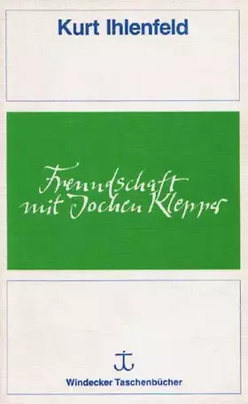 Couverture du produit · Freundschaft mit Jochen Klepper
