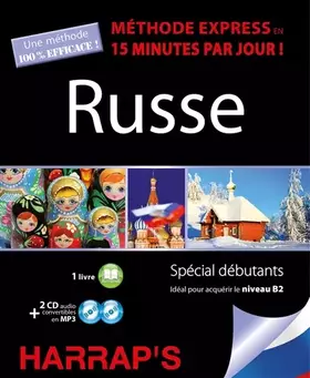 Couverture du produit · Harrap's méthode express russe - 2 CD + livre