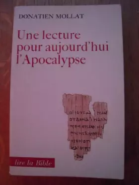 Couverture du produit · Une lecture pour aujourd'hui : L'Apocalypse