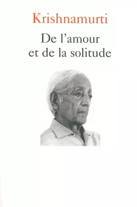 Couverture du produit · De l'amour et de la solitude