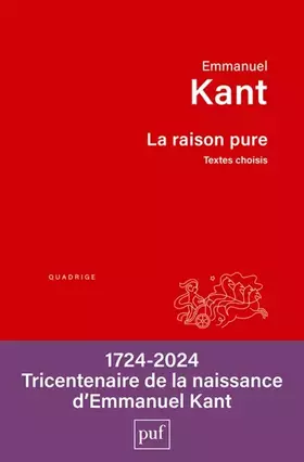 Couverture du produit · La raison pure