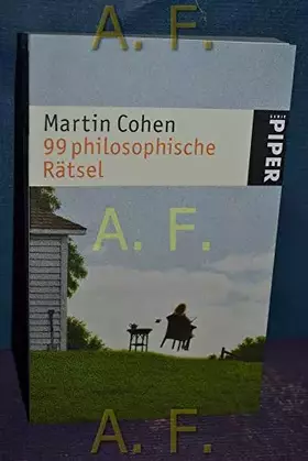 Couverture du produit · 99 philosophische Rätsel (Piper Taschenbuch, Band 3956)