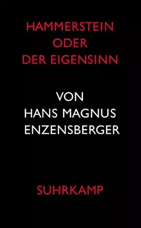Couverture du produit · Hammerstein oder Der Eigensinn: Eine deutsche Geschichte