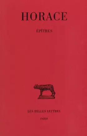 Couverture du produit · Epîtres