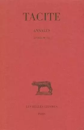 Couverture du produit · Annales, tome 2 : Livres IV-VI