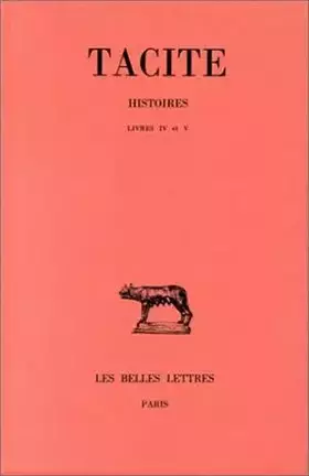 Couverture du produit · Histoires, tome 3 : Livres IV-V