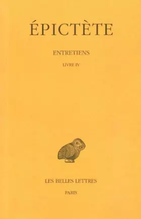 Couverture du produit · Entretiens (Livre IV)