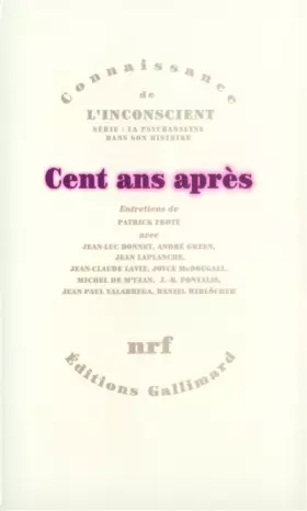 Couverture du produit · Cent ans après