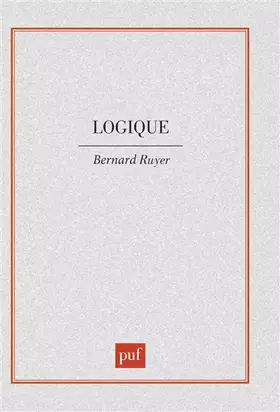 Couverture du produit · Logique