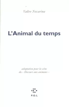 Couverture du produit · L'Animal du temps