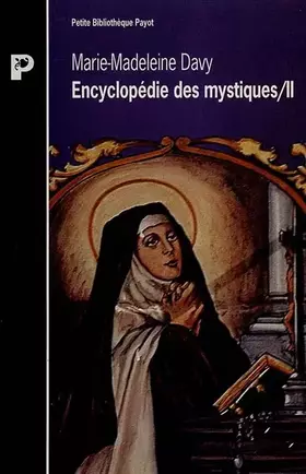Couverture du produit · Encyclopédie des mystiques, tome 2