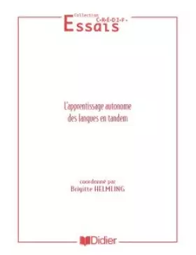 Couverture du produit · L'apprentissage autonome des langues en tandem