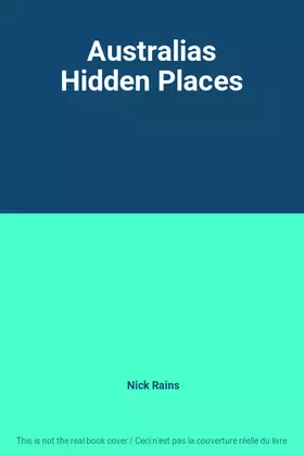 Couverture du produit · Australias Hidden Places