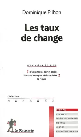 Couverture du produit · Les taux de change