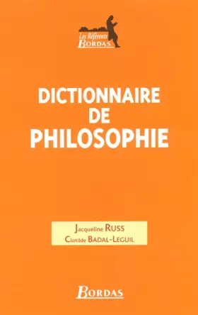 Couverture du produit · DICT.DE PHILOSOPHIE