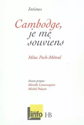Couverture du produit · Cambodge, je me souviens
