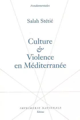 Couverture du produit · Culture et violence en Méditerranée