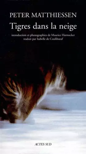 Couverture du produit · Tigres dans la neige