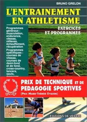 Couverture du produit · L'Entraînement en athlétisme : Exercices et programmes