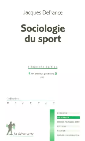 Couverture du produit · SOCIOLOGIE DU SPORT 5ED