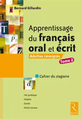 Couverture du produit · Apprentissage du français oral et écrit