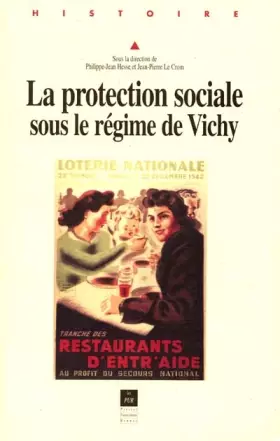 Couverture du produit · La protection sociale en France sous le régime de Vichy