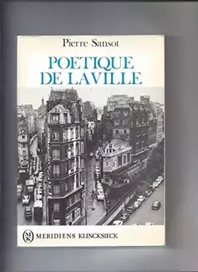 Couverture du produit · Poetique de la ville