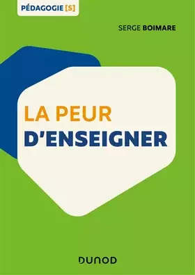 Couverture du produit · La peur d'enseigner