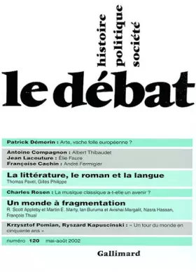 Couverture du produit · Le Débat, numéro 120, mai-août 2002
