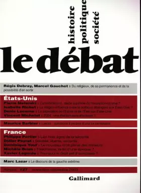 Couverture du produit · Le Débat, numéro 127