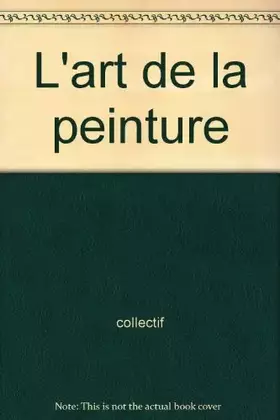Couverture du produit · L'art de la peinture